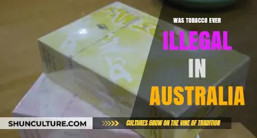 Tobacco's Illegal Past in Australia: A Historical Review