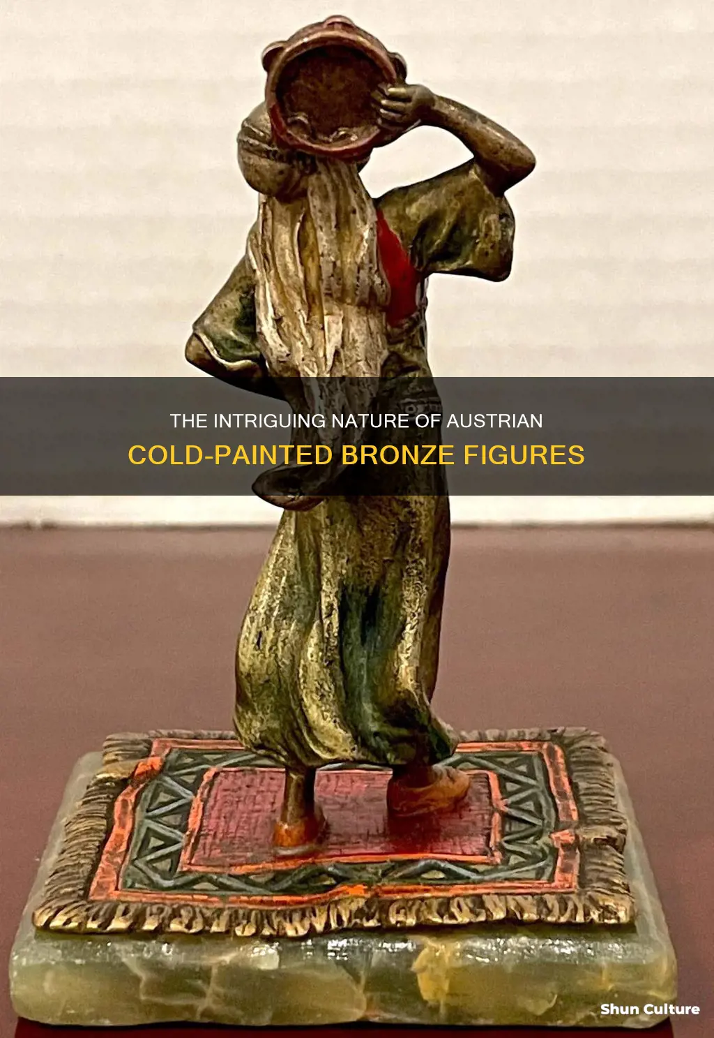 were austrian cold painted bronze figures solid or hollow