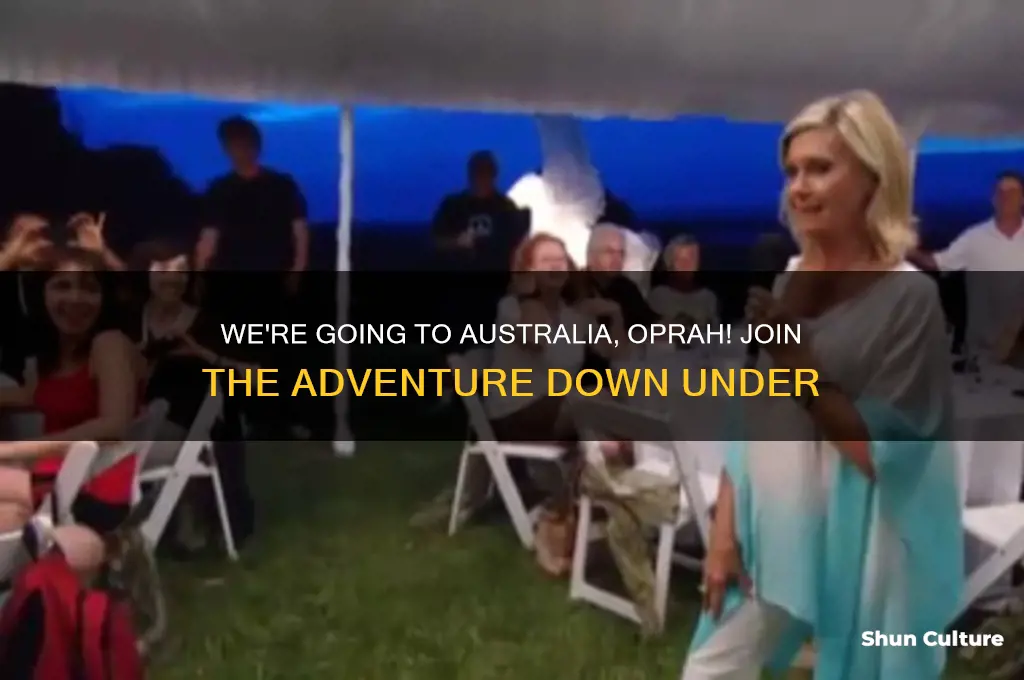 were going to australia oprah