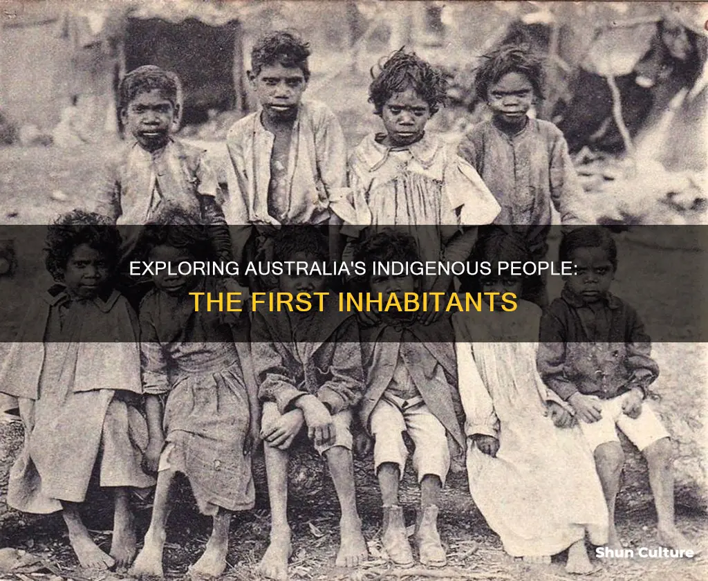 were the aborigines the first people in australia