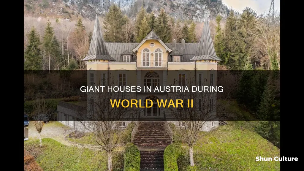 were there giant houses in austria during ww2