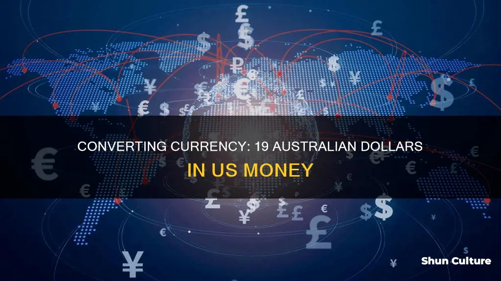 what 19 australian in us dollars