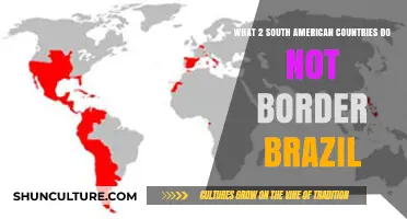 Two South American Nations Without Borders with Brazil: Who Are They?
