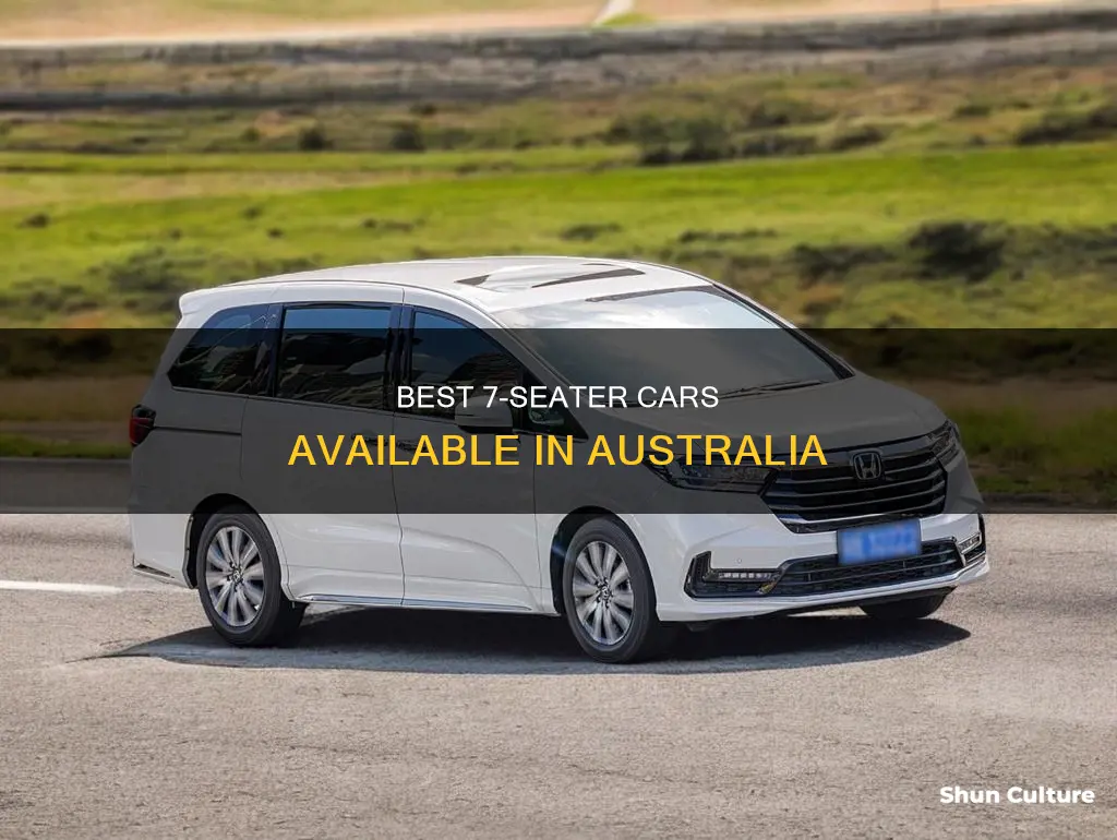 what 7 seater cars are available in australia