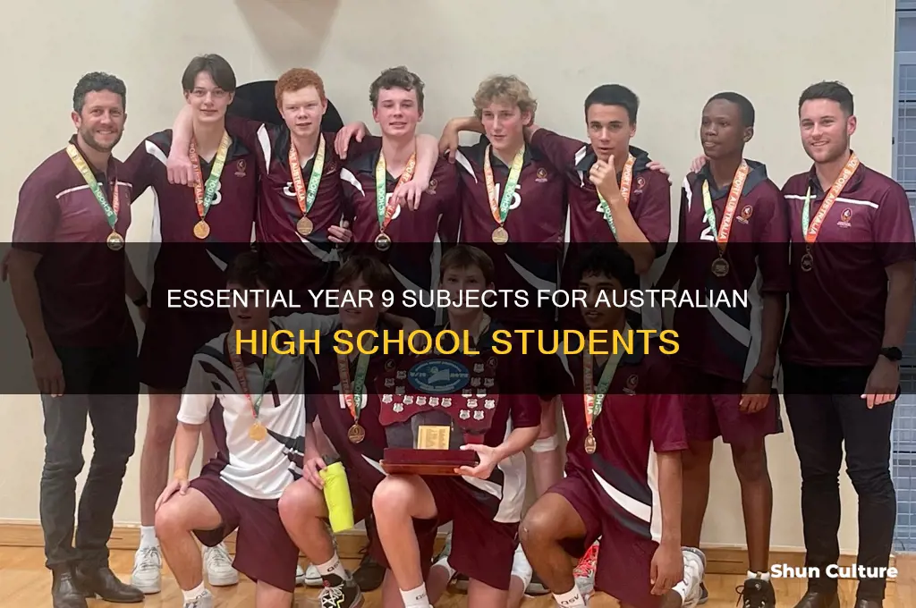 what 9th grade courses do you need in australia