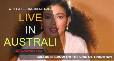 Irene Cara's Electrifying Australian Performance