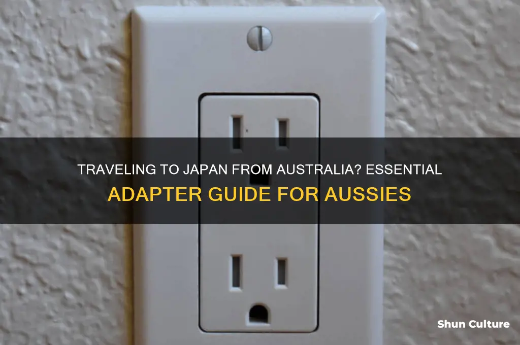 what adapter do I need for japan from australia