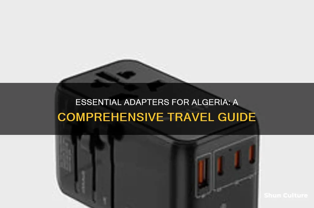 what adapters do I need for algeria