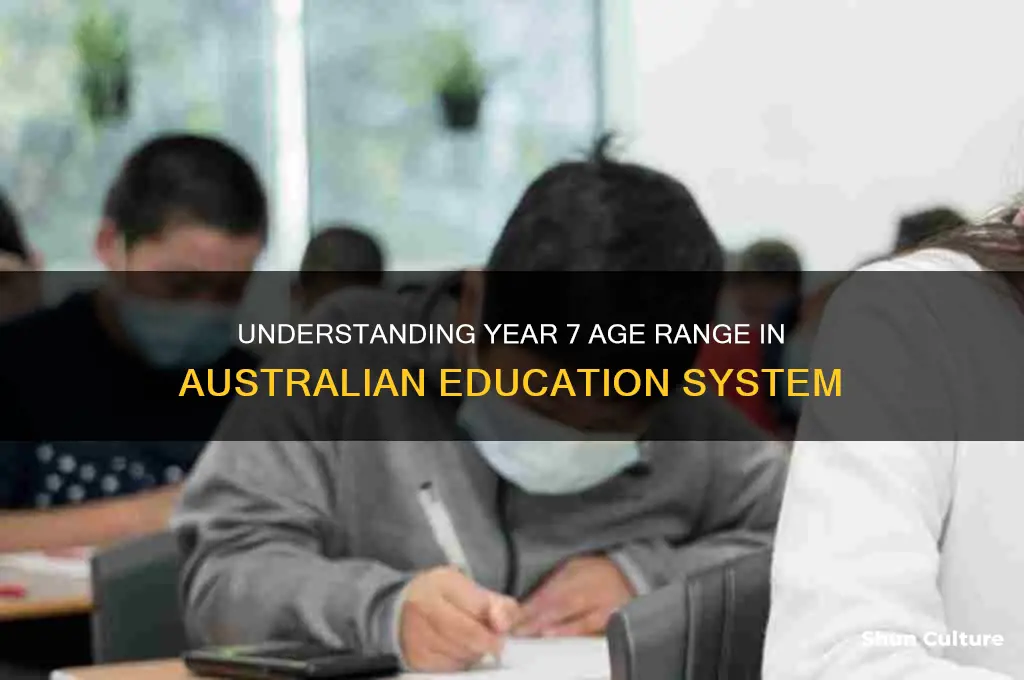 what age are you in year 7 australia