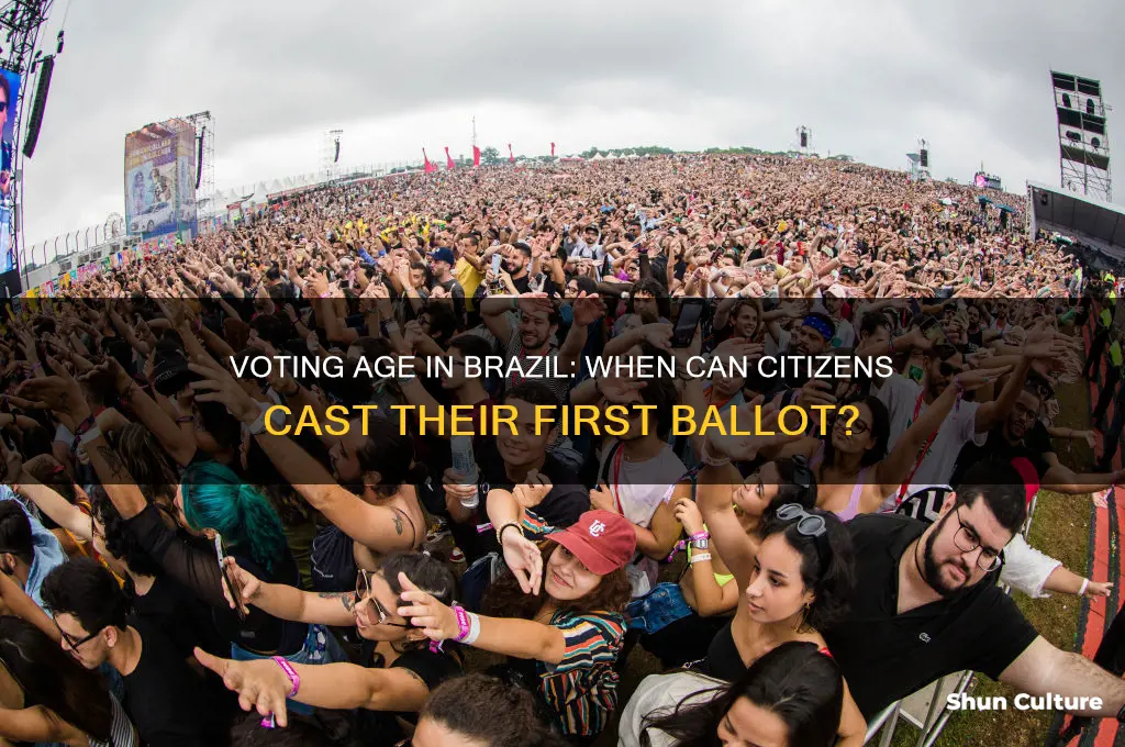 what age can you vote in brazil