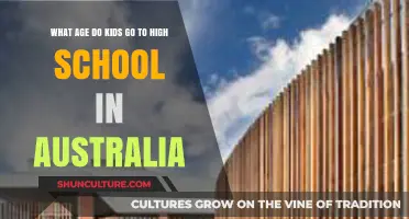 When Do Australian Kids Start High School? Age Guide