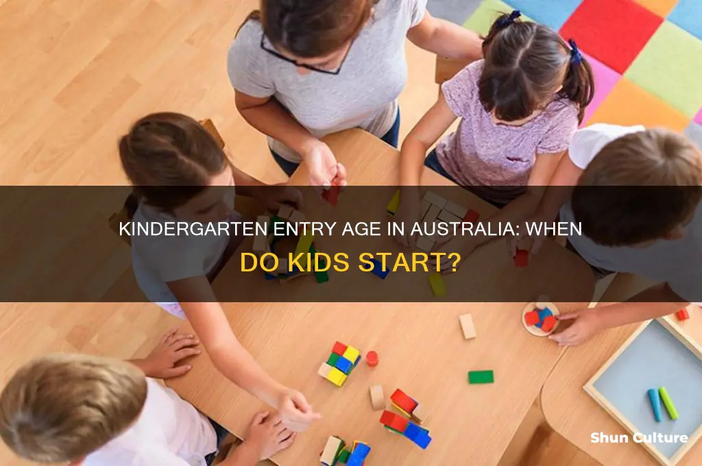 what age do you go to kindergarten in australia
