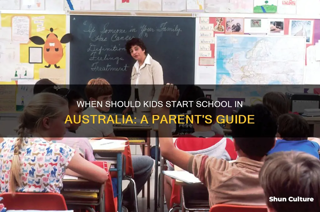 what age does my child go to school australia