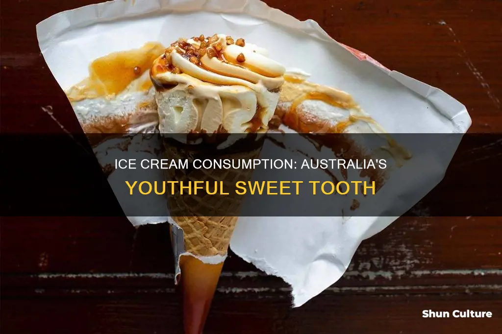 what age group eats the most ice cream australia