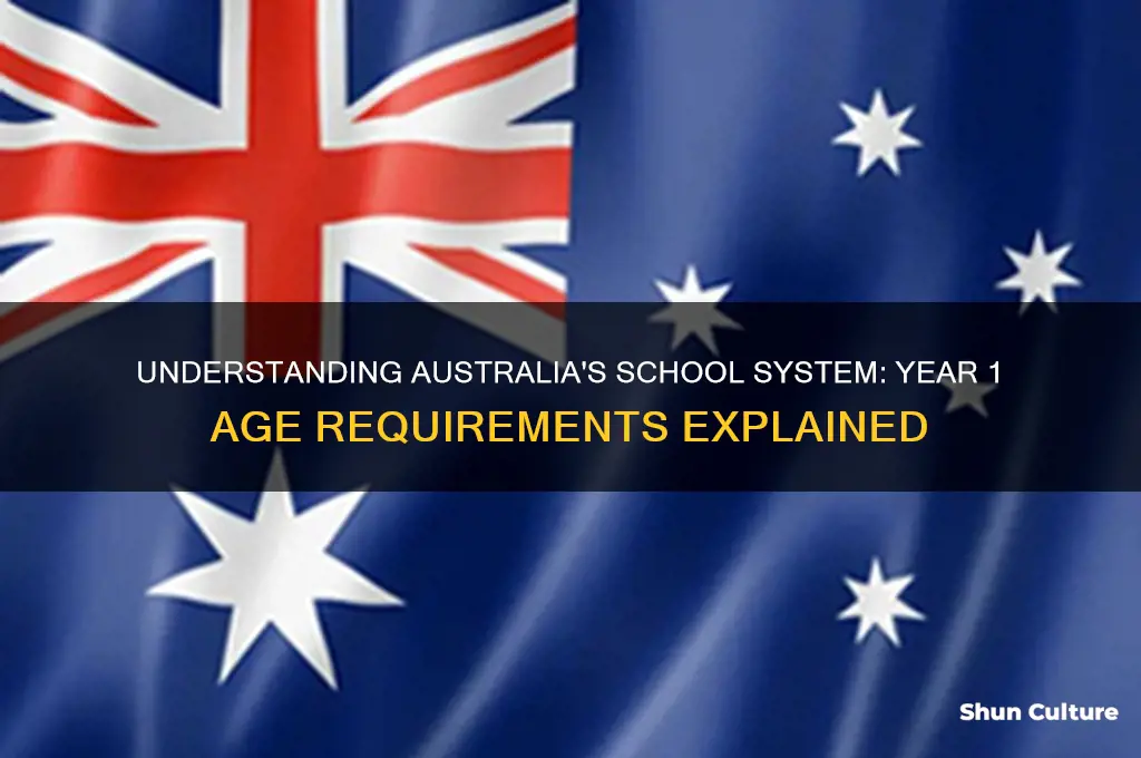what age is year 1 in australia