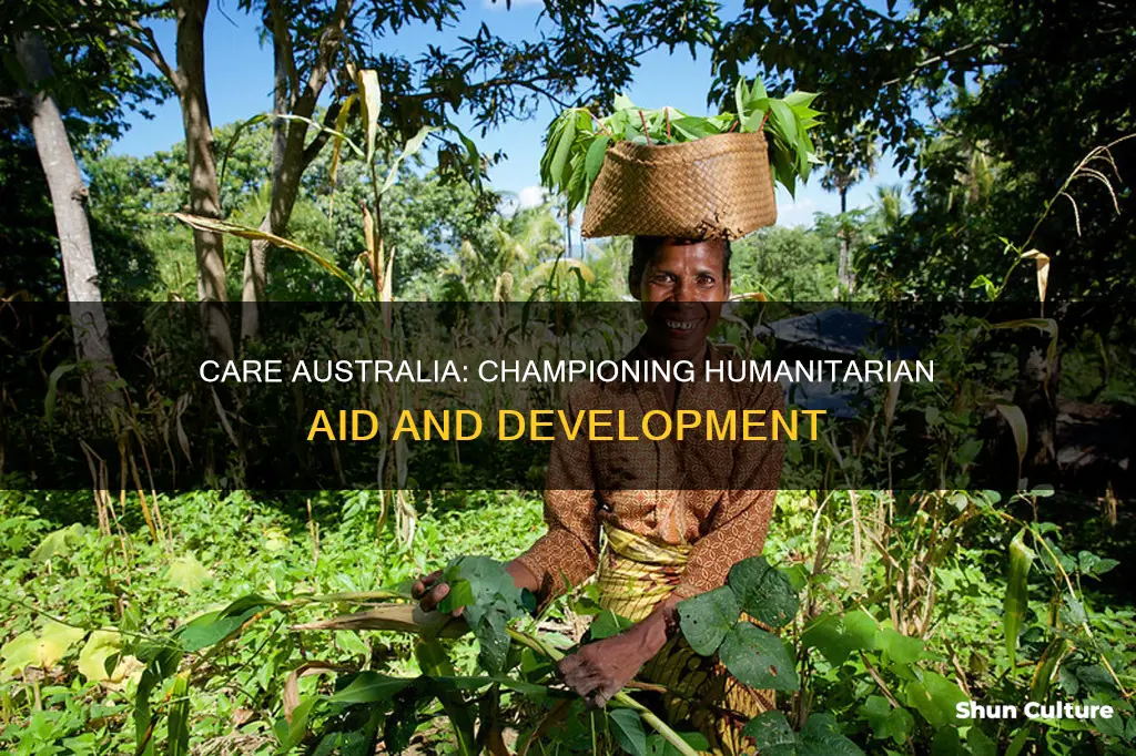 what aid does care australia provide