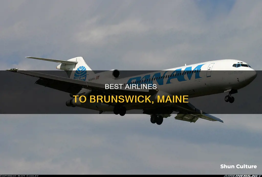 what airline to brunswick maine