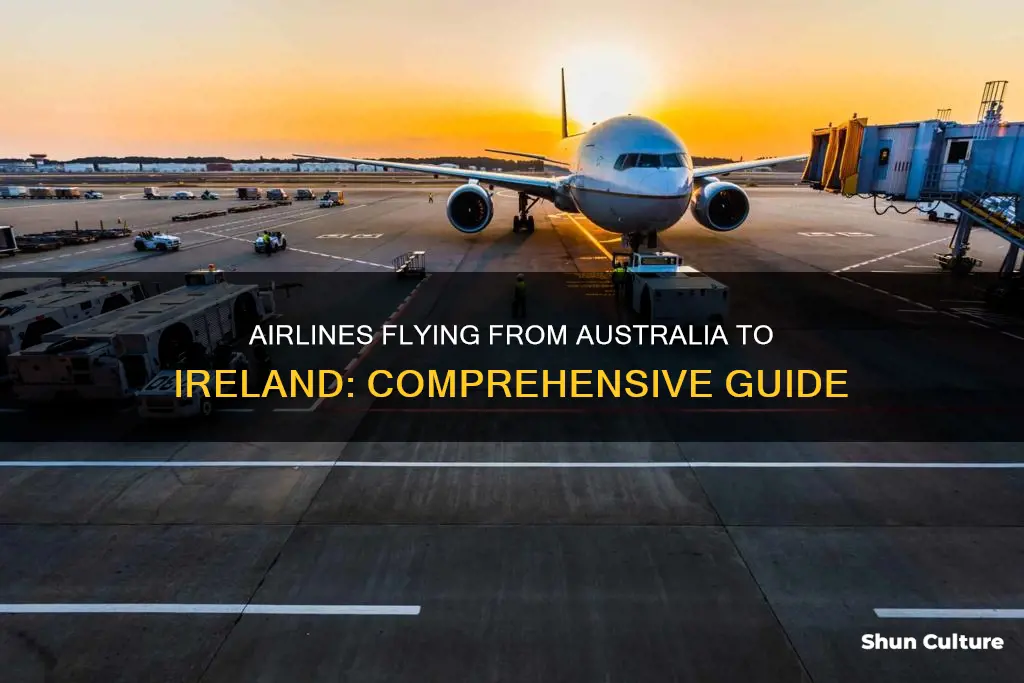 what airlines fly from australia to ireland