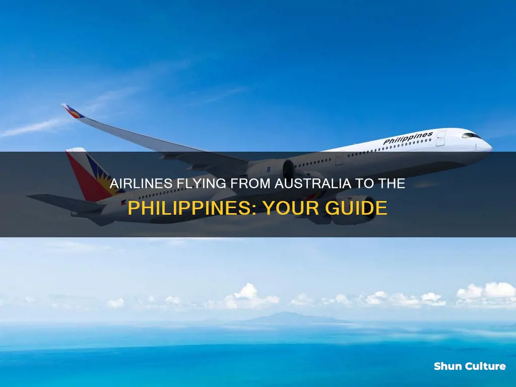 what airlines fly from australia to philippines