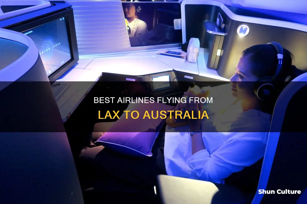 what airlines fly from lax to australia