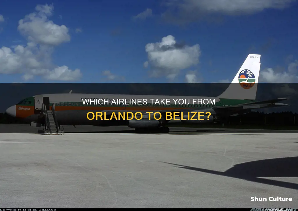 what airlines fly from orlando to belize