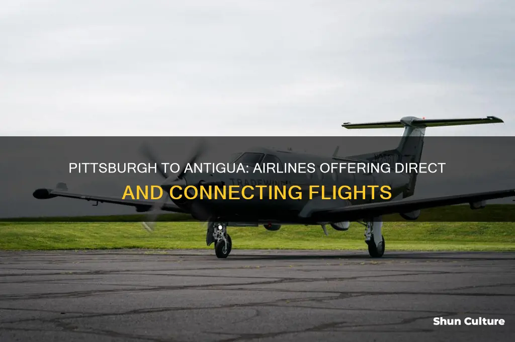 what airlines fly from pittsburgh to antigua