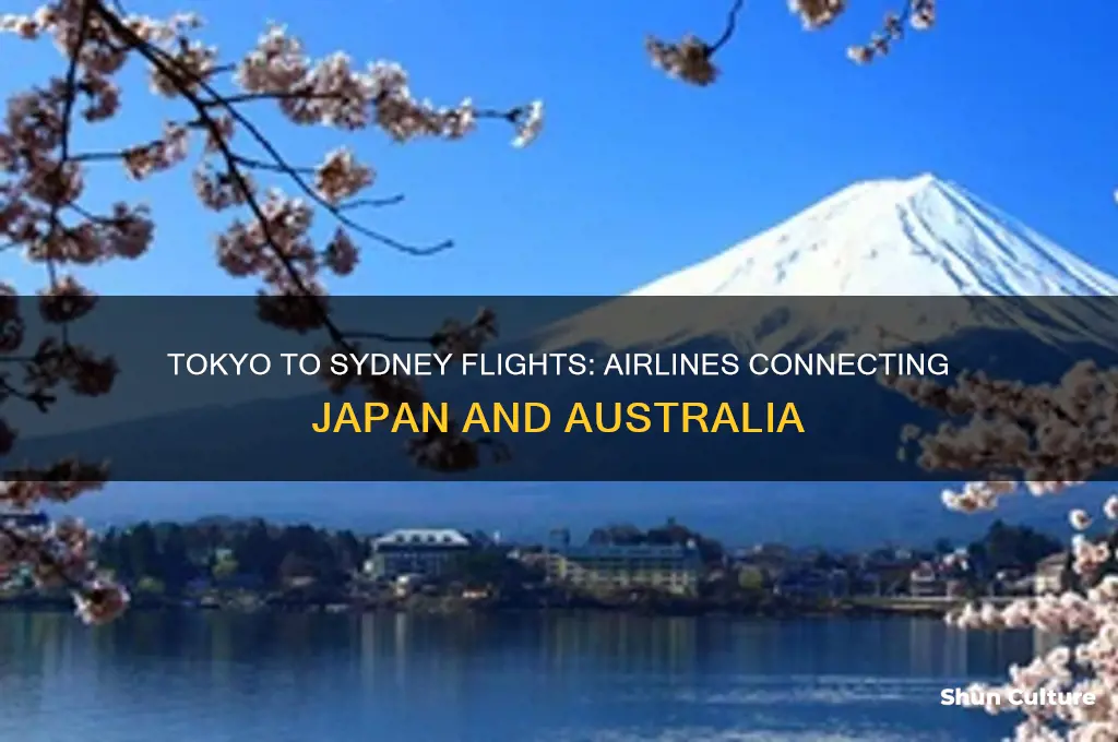 what airlines fly from tokyo to sydney australia