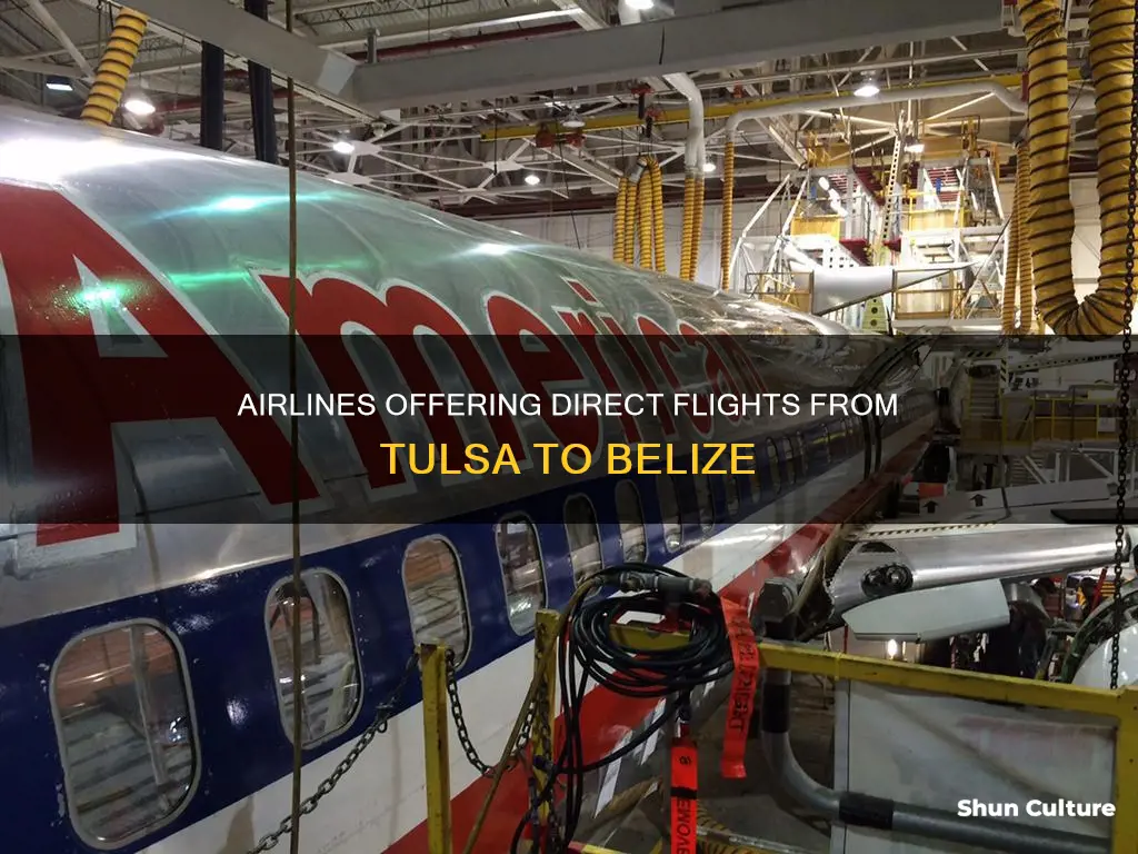 what airlines fly from tulsa to belize