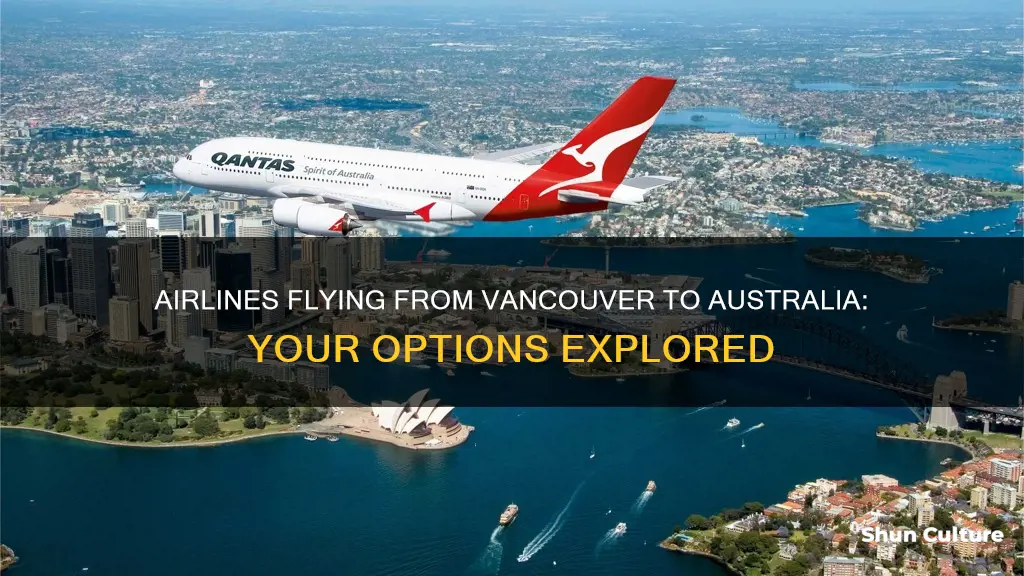 what airlines fly from vancouver to australia