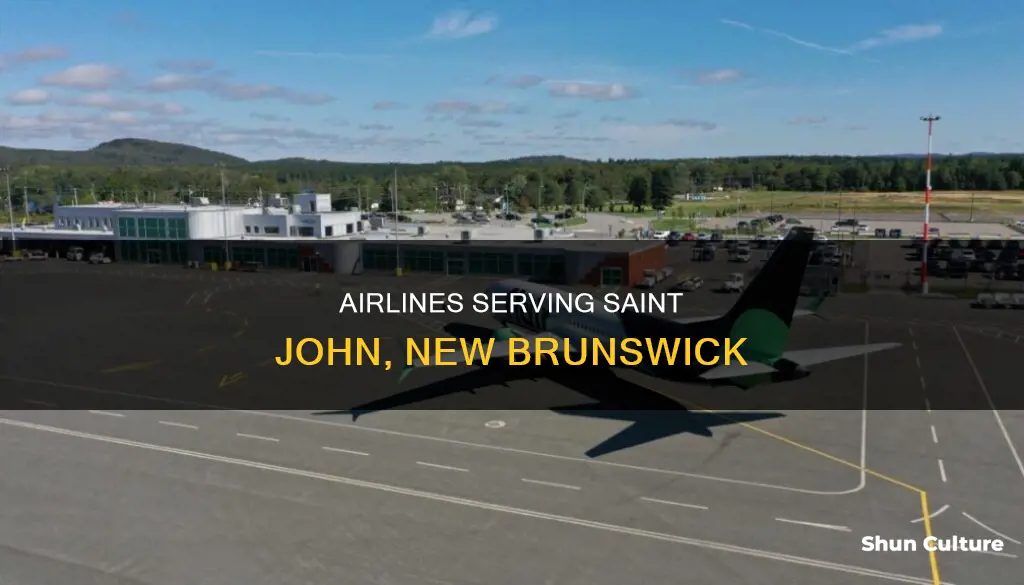 what airlines fly into saint john new brunswick