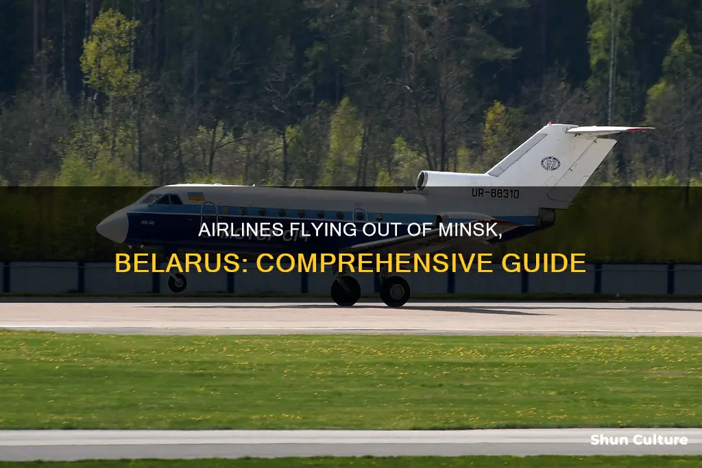 what airlines fly out of minsk belarus