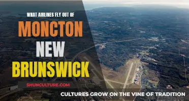 Airlines Operating from Moncton, New Brunswick