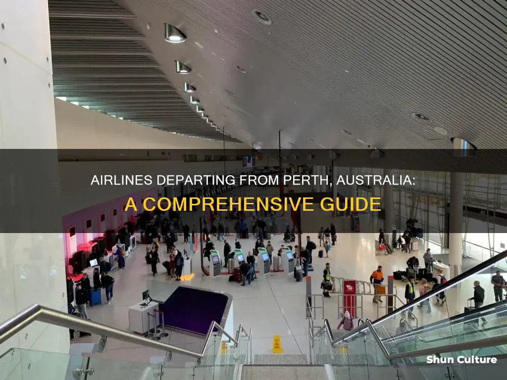what airlines fly out of perth australia