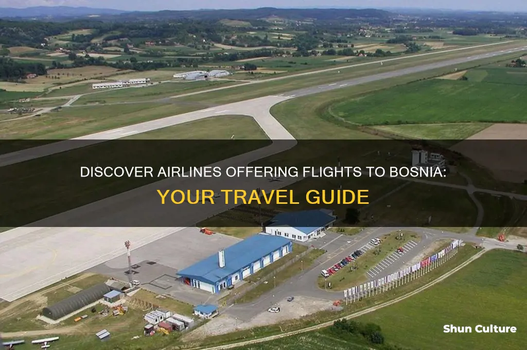 what airlines fly to bosnia