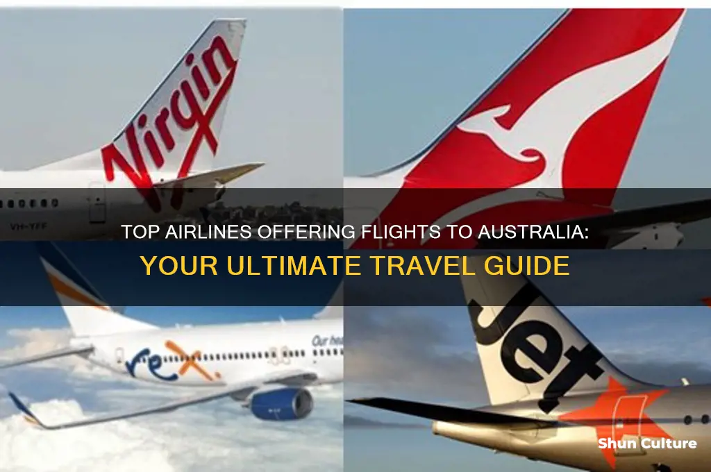 what airlines go to australia