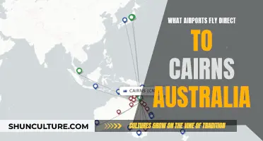 International Airports with Direct Flights to Cairns, Australia