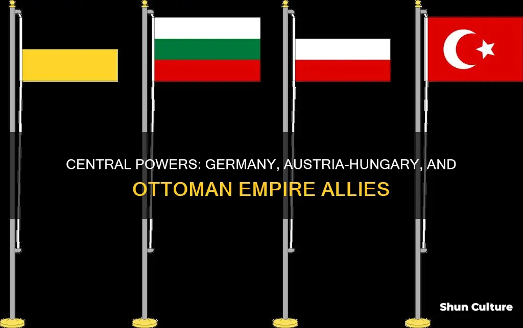 what alliance consisted of germany austria-hungary and the ottoman empire