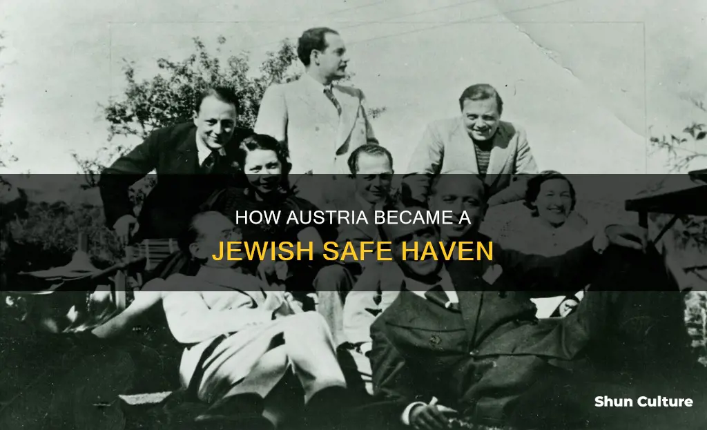 what allowed for many jews to live in austria