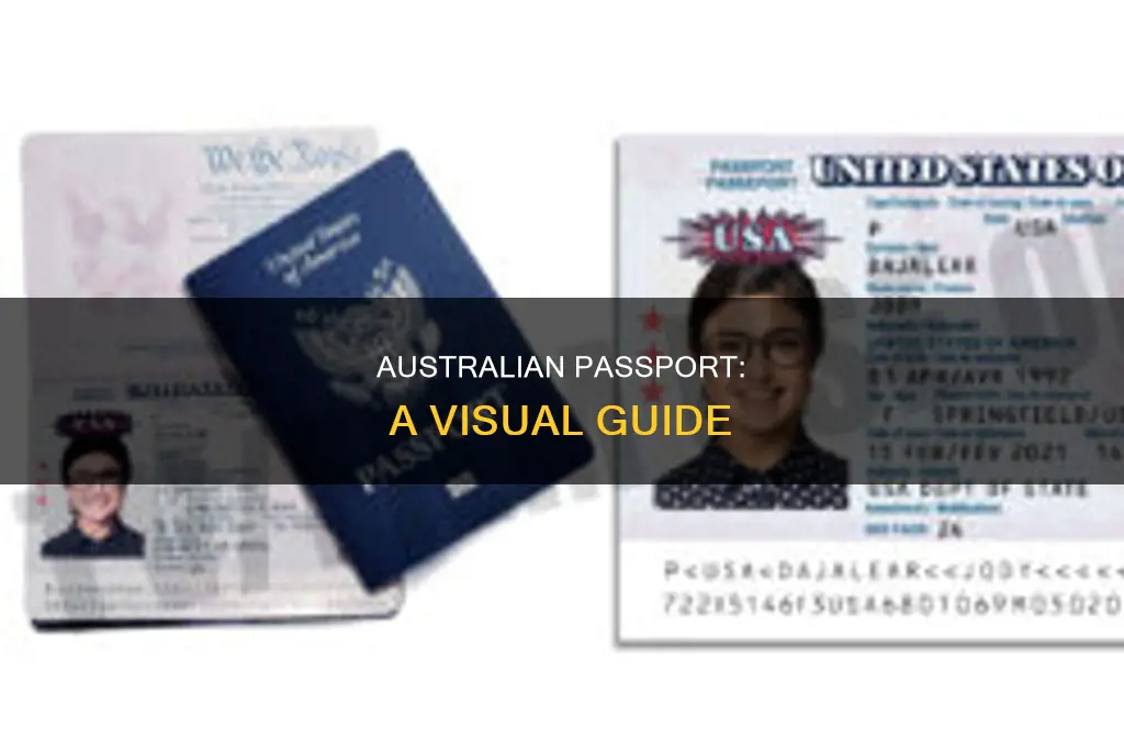 what an australian passport looks like