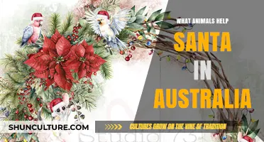 Santa's Aussie Helpers: Animal Style