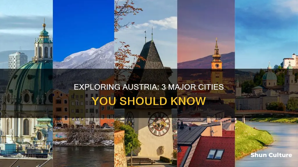 what are 3 major cities in austria