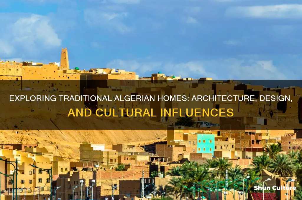 what are algerian homes like