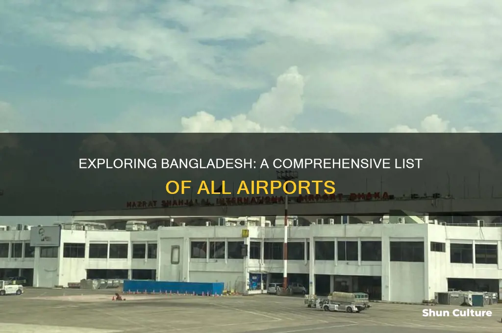 what are all the airports in bangladesh