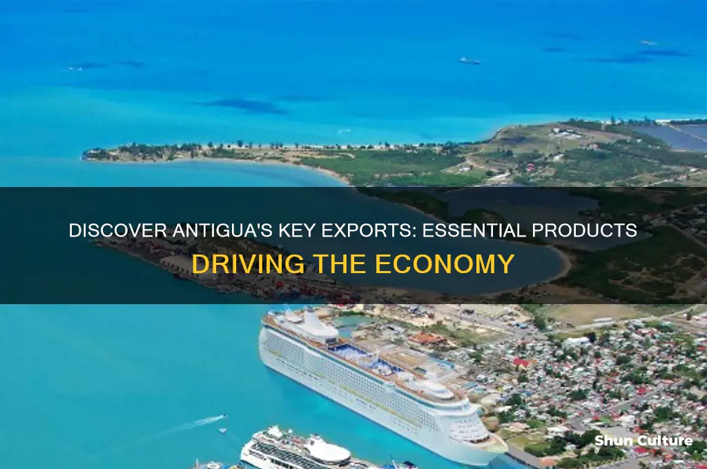 what are antiguas important products