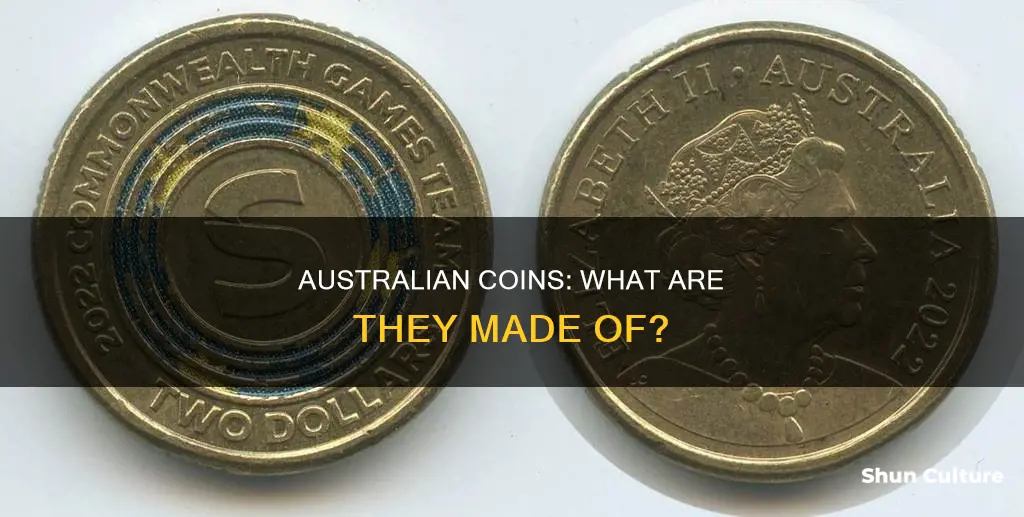 what are australia coins made of