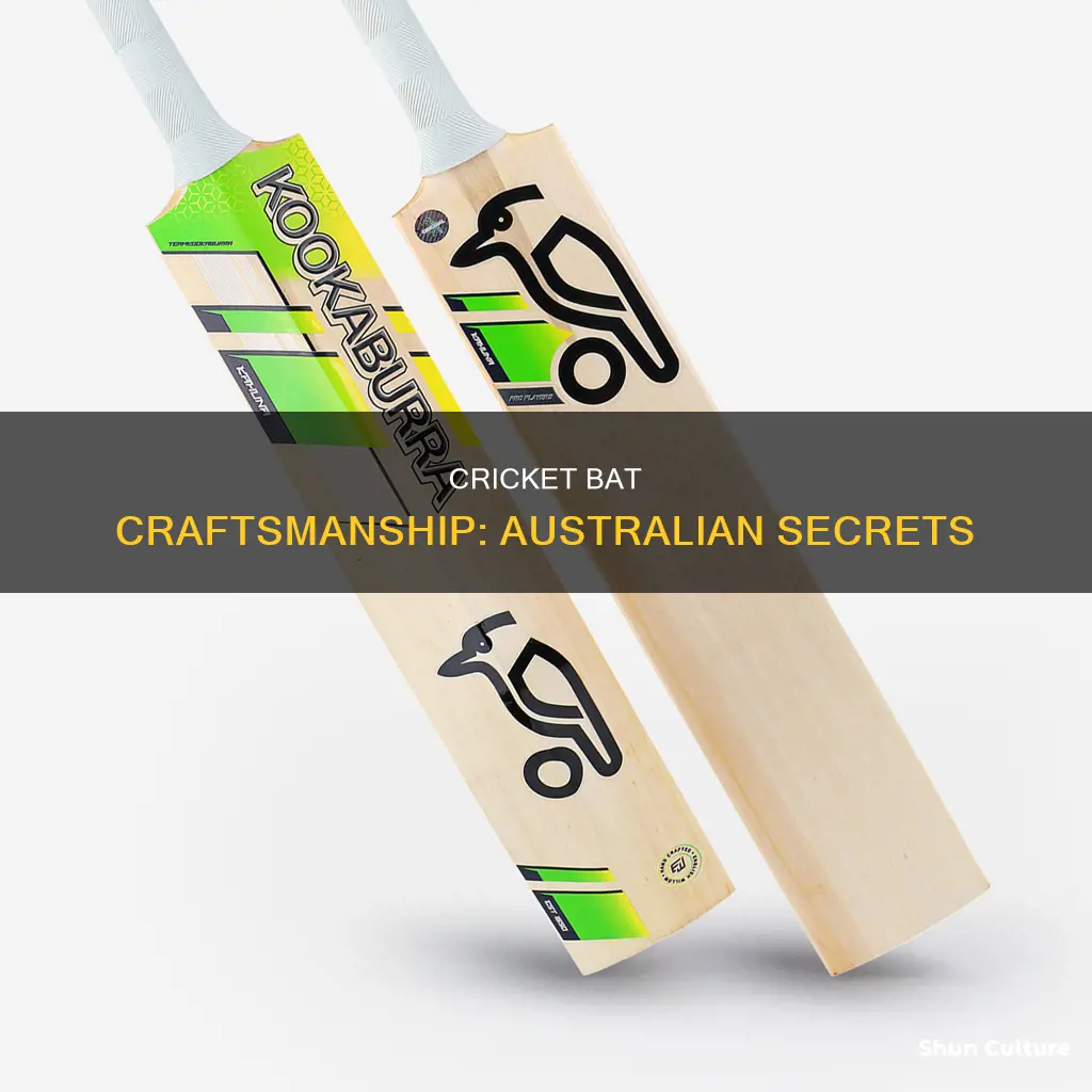 what are australian cricket bats made of