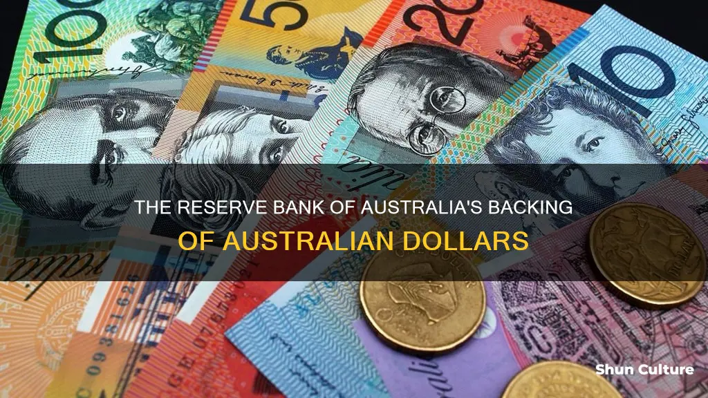 what are australian dollars backed by