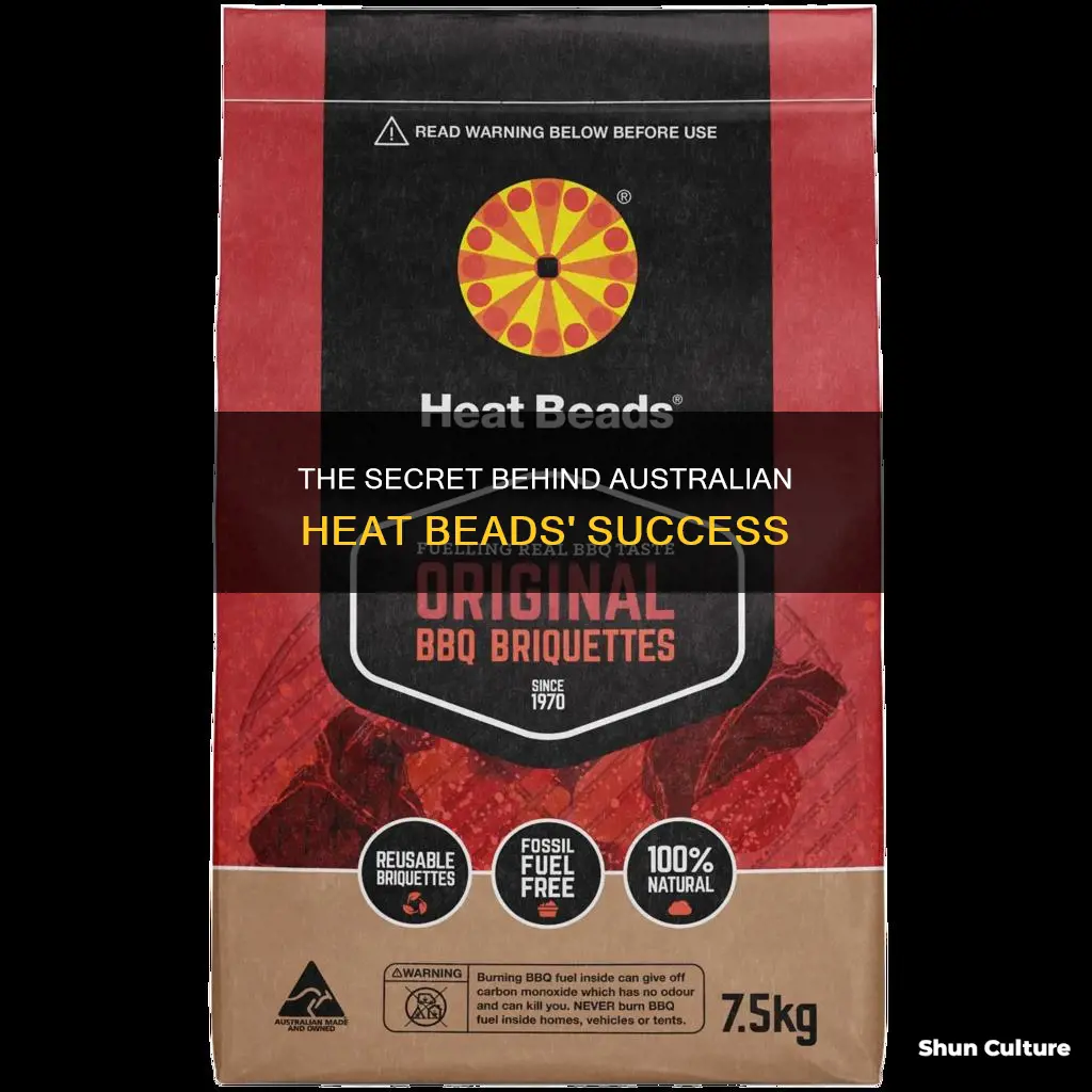 what are australian heat beads made of