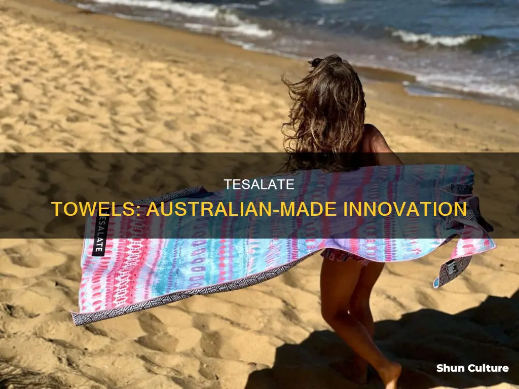 what are australian tesalate towels made of