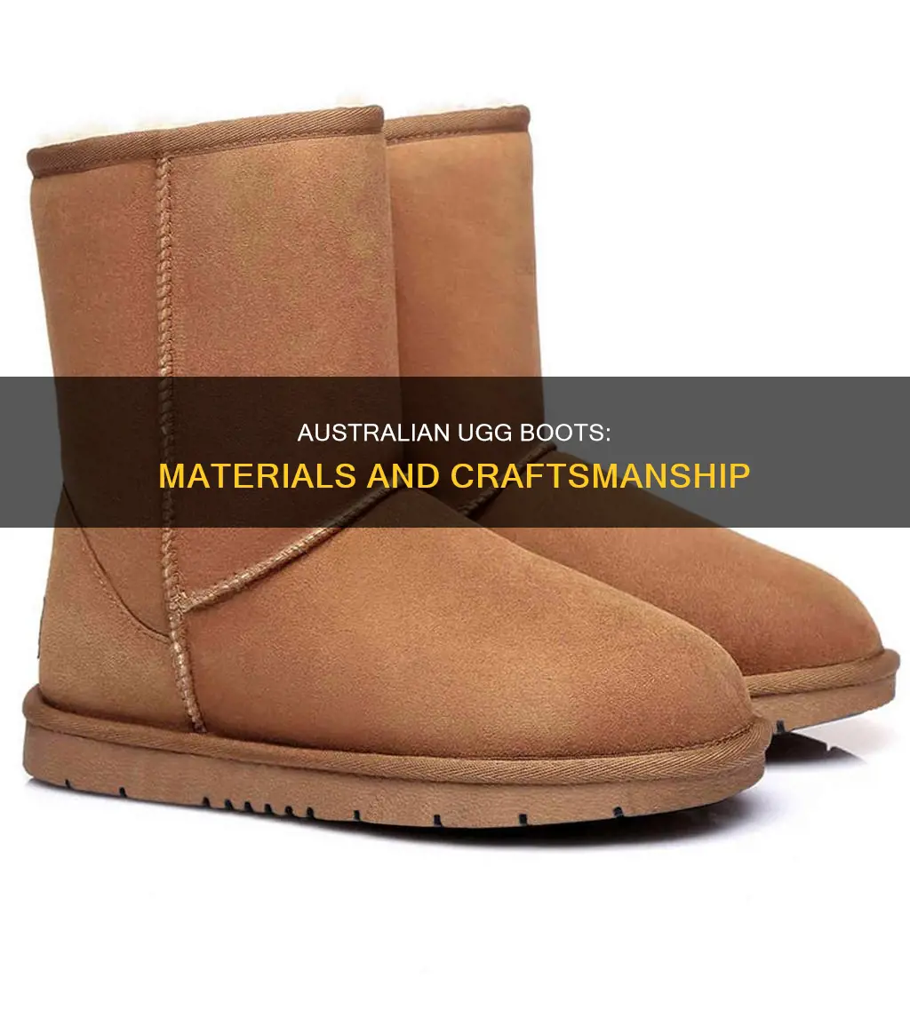 what are australian ugg boots made of